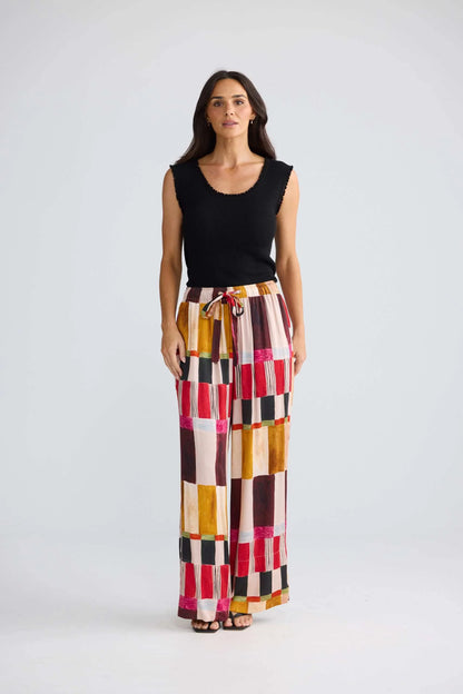 Astrid Pant | Painterly Geo