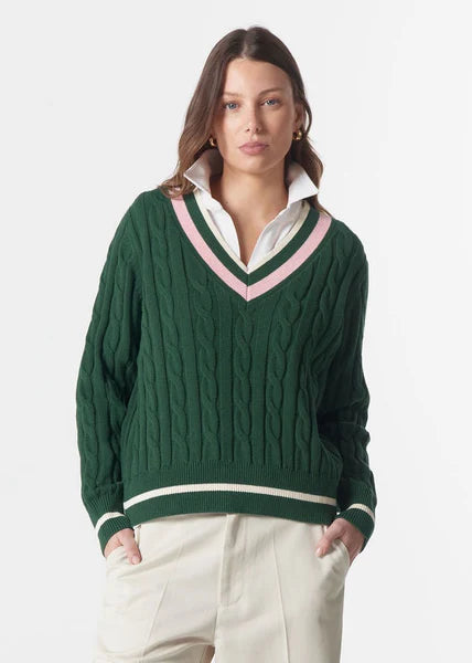 Cloth+Paper+Scissors - Cheeky Knit Top | Lush Green