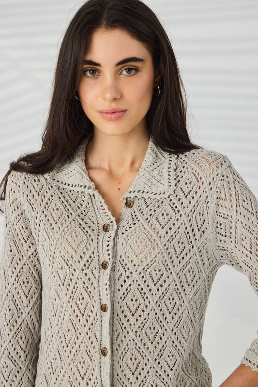 Lania - Mara Cardigan | Natural