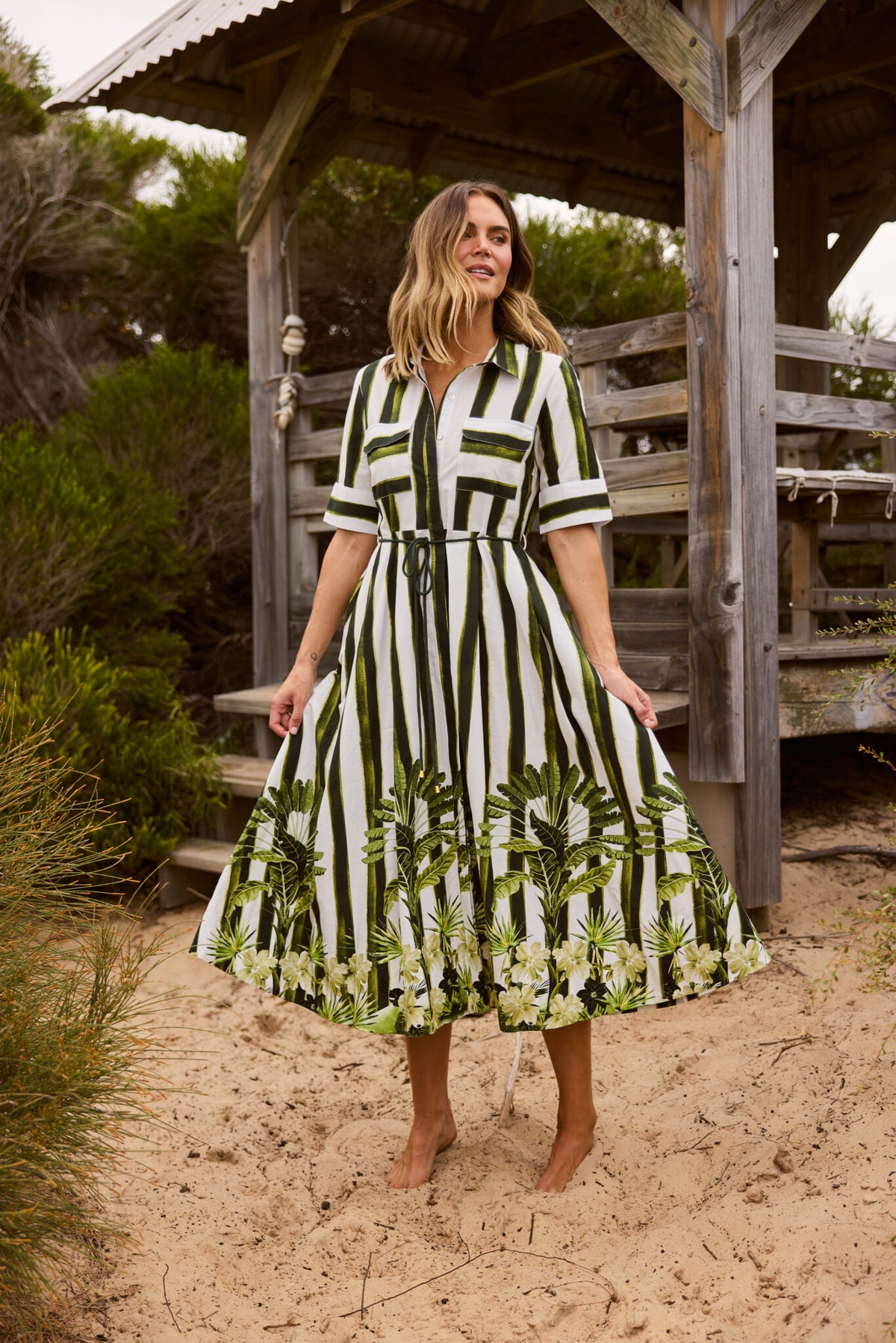 Nalani Dress | Botanica - Holiday (Sale - No Return)