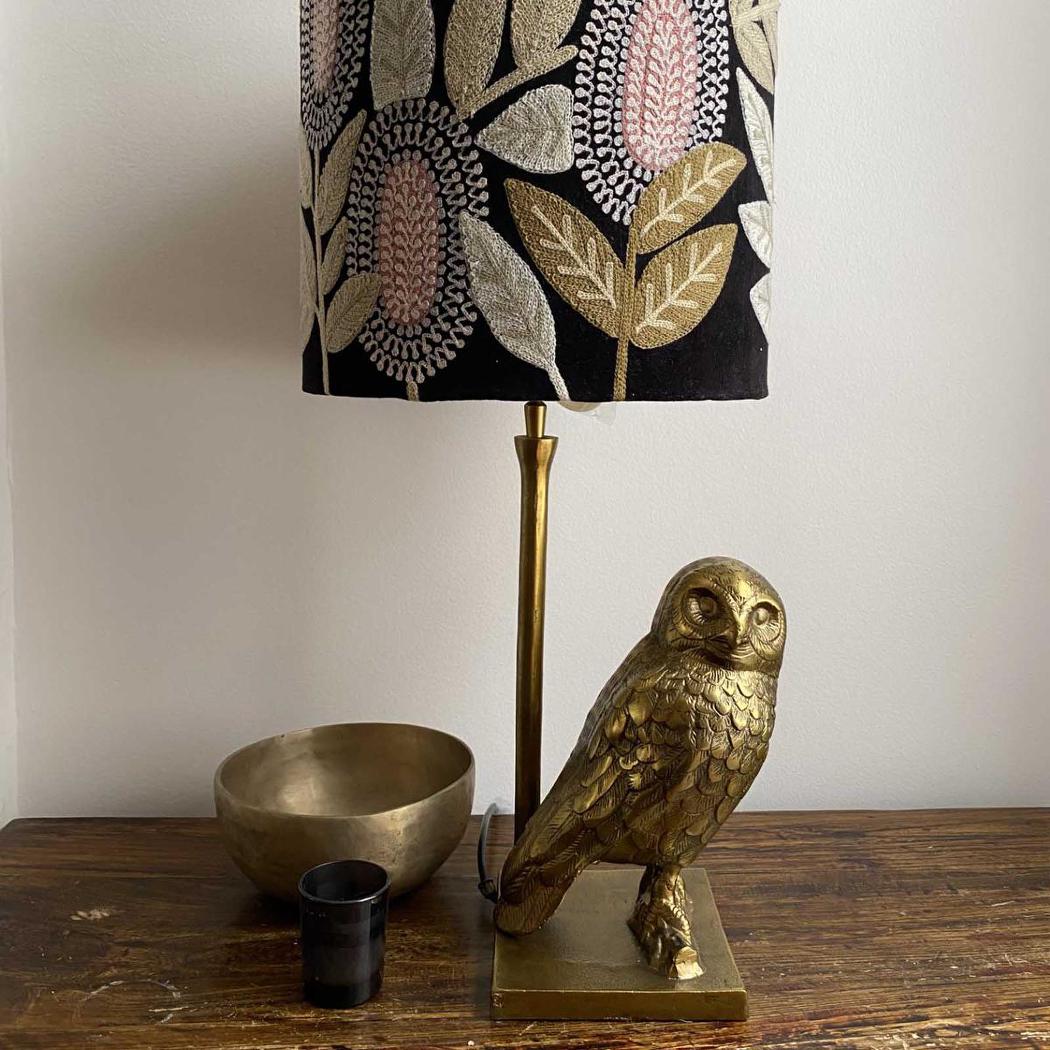 Owl Lamp Base Only | Brass | PICKUP INSTORE ONLY