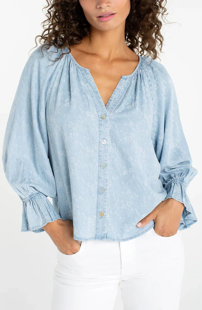 Sylvie Top | Rose Ice