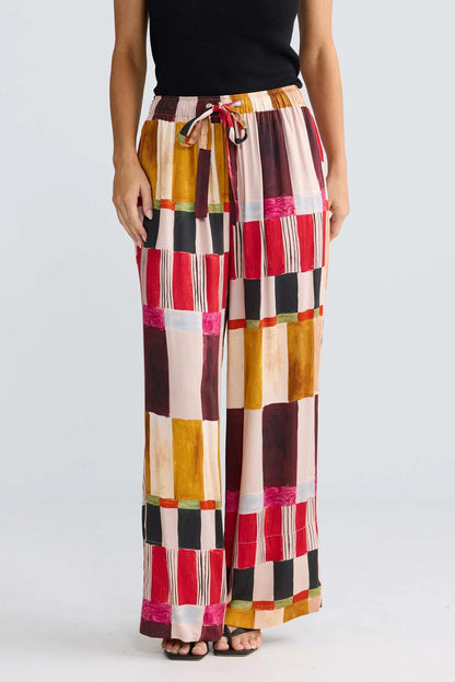 Astrid Pant | Painterly Geo