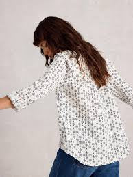 Sophie Organic Cotton Shirt | White