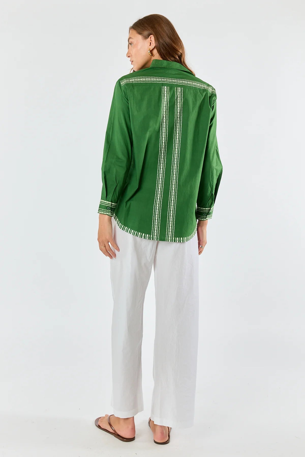 Seashell Shirt | Green | Itami