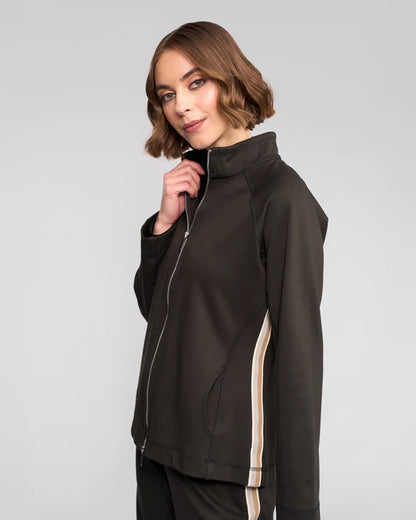 Vassalli - Weekend Zip-Up Jacket | Dark Hunter