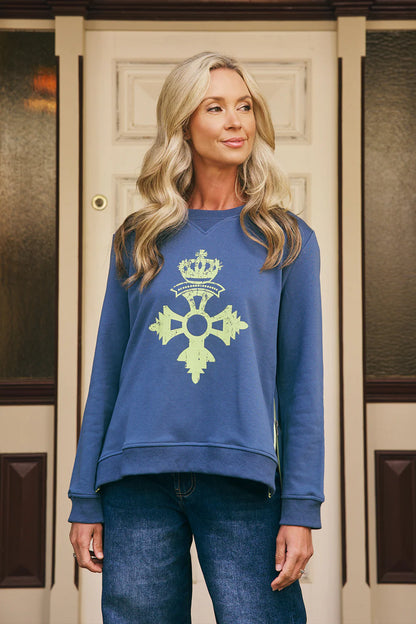 Florentine Sweat | Navy
