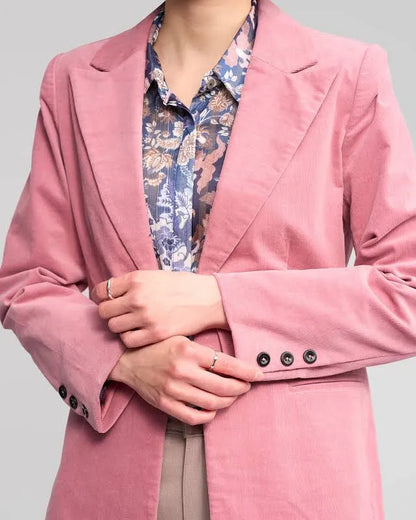 Vassalli - Gallery Blazer | Dusky Pink