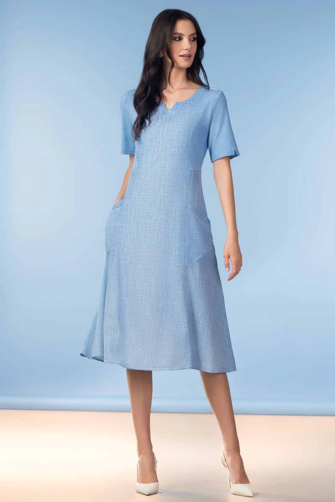 Morisette Dress | Blue