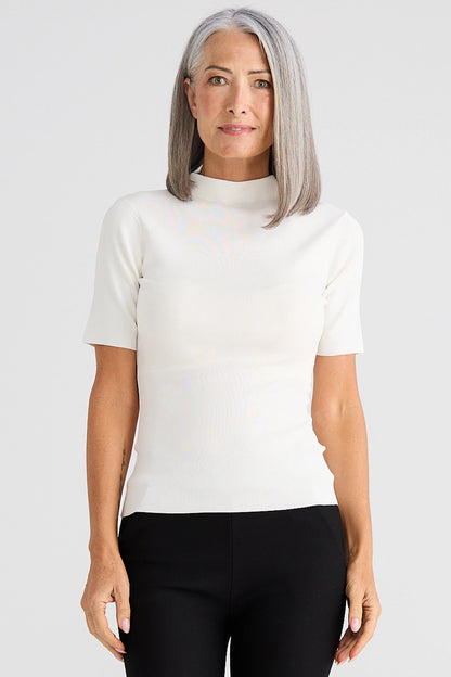 Brave & True - Noah Knit Top | Off White