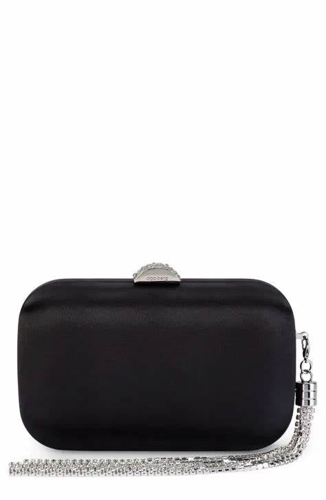 Olga Berg - Ali Crystal Tassel Clutch