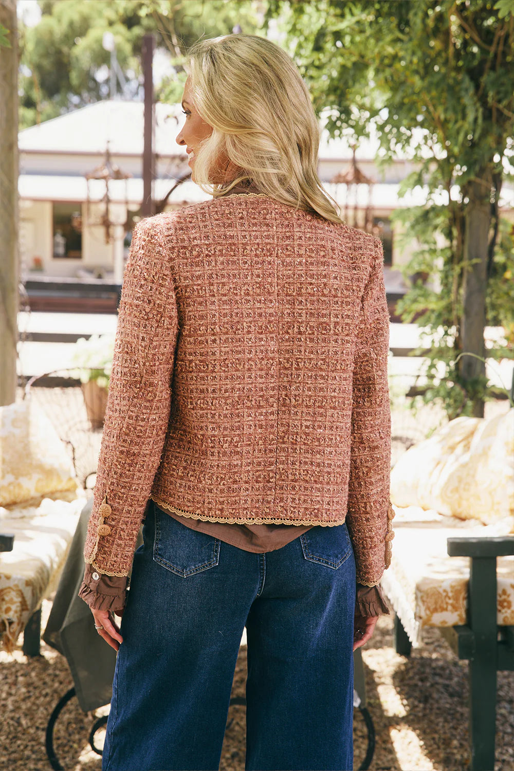 Coco Jacket | Peach