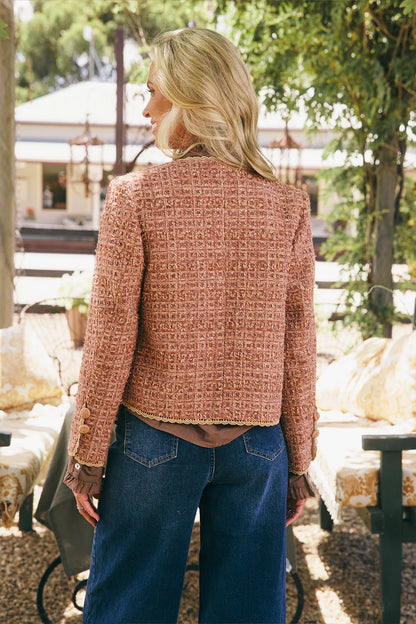 Coco Jacket | Peach