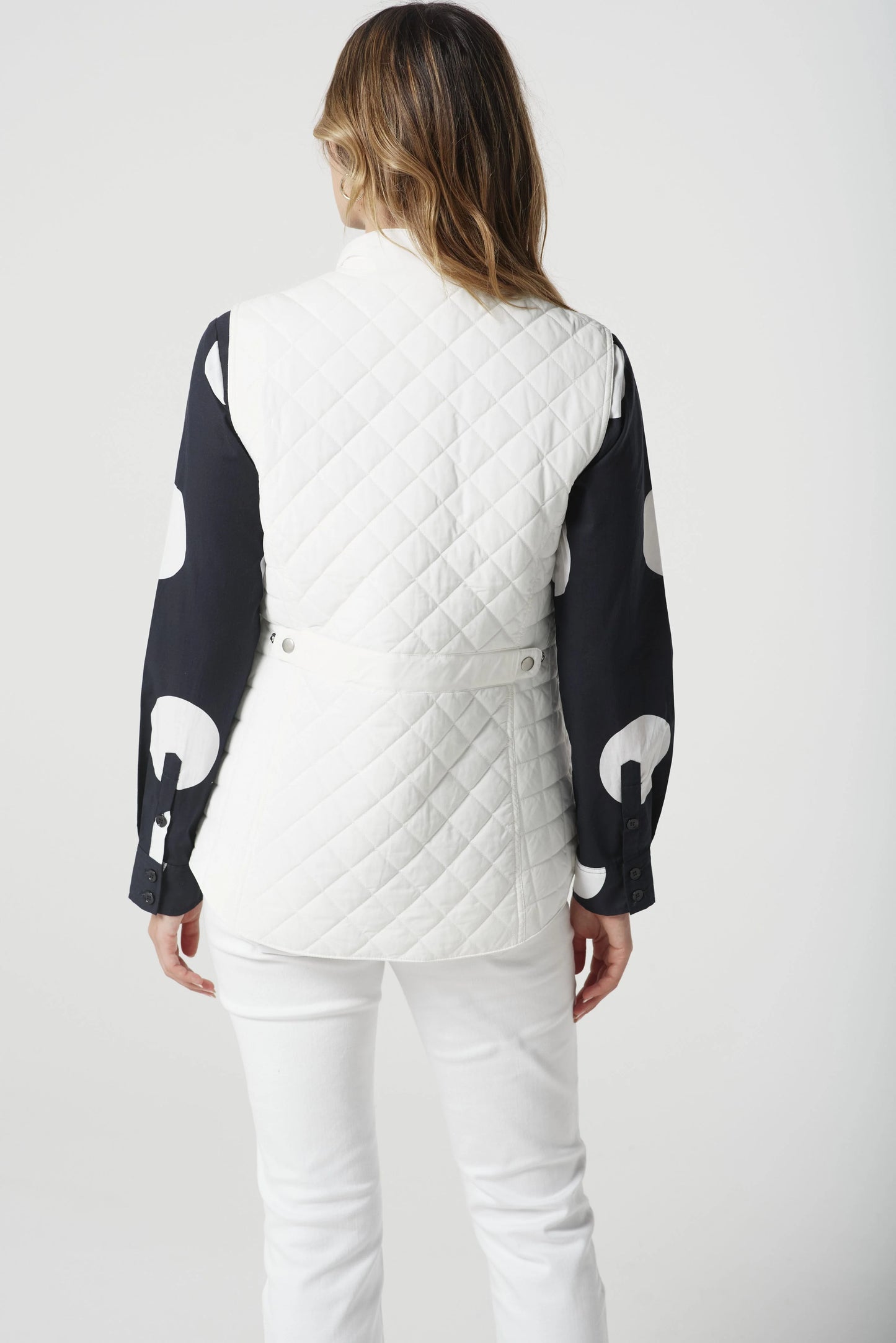 Goondiwindi Cotton - Heritage Quilted Vest | White