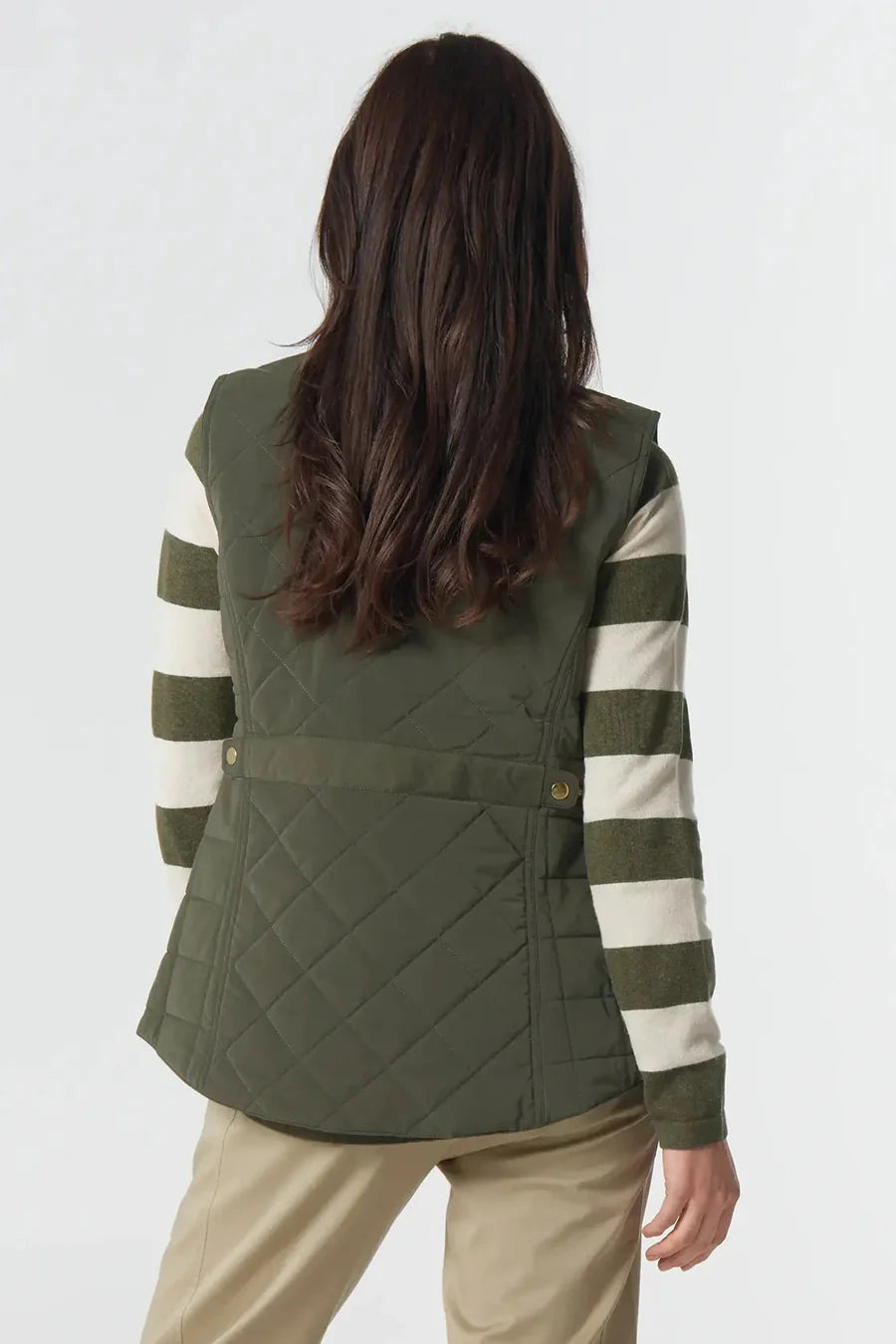Goondiwindi Cotton - Heritage Quilted Vest | Khaki