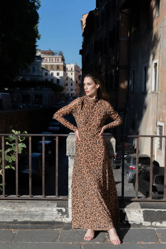 Kachel - Nora Dress | Animal Print