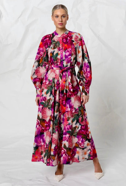 Kachel - Emery Dress | Floral Jewel