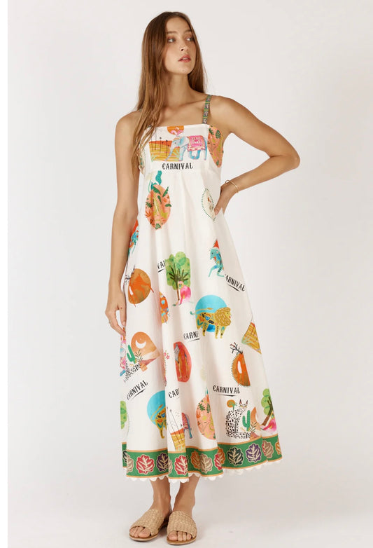 Down Under - Sun Dress | White