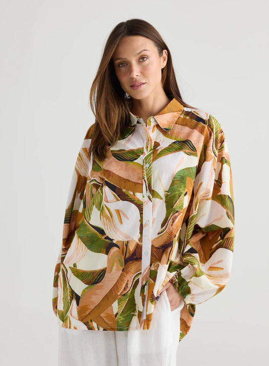 Holiday - Cliffside Shirt | Autumn Jungle