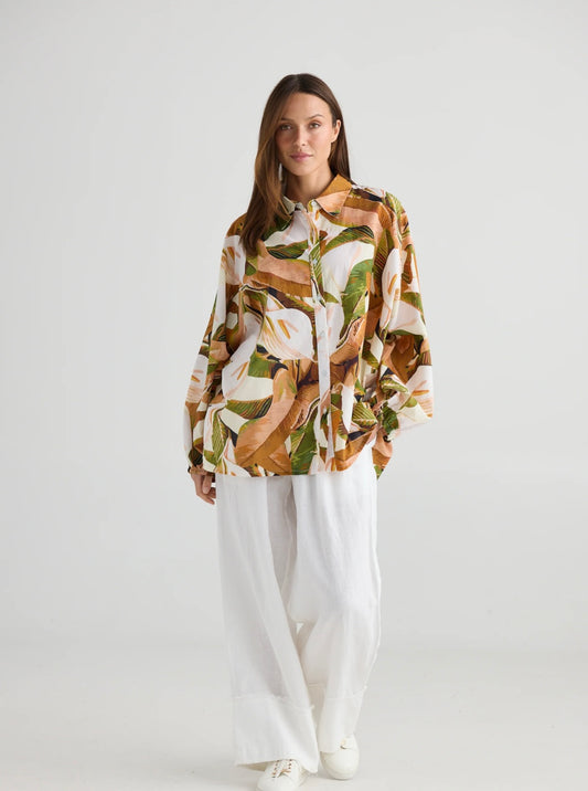 Holiday - Cliffside Shirt | Autumn Jungle