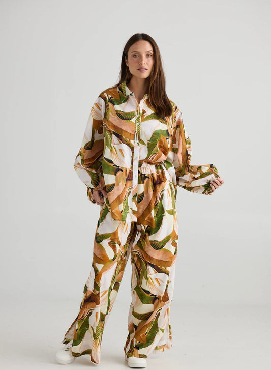 Holiday - Fly Away Pants - Autumn Jungle