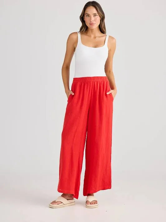 Holiday - Fly Away Pant | Red