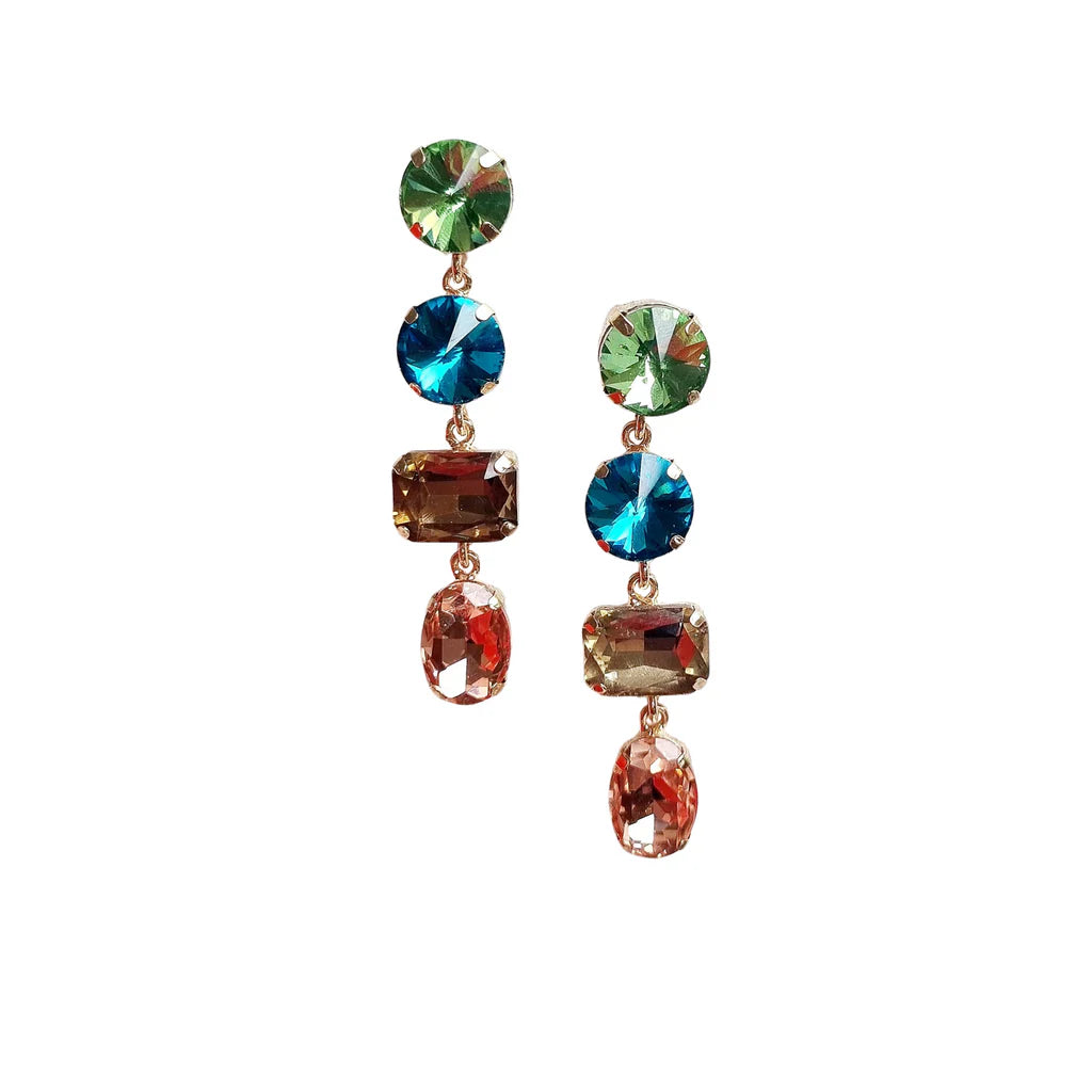 Earrings - Stella crystal drop