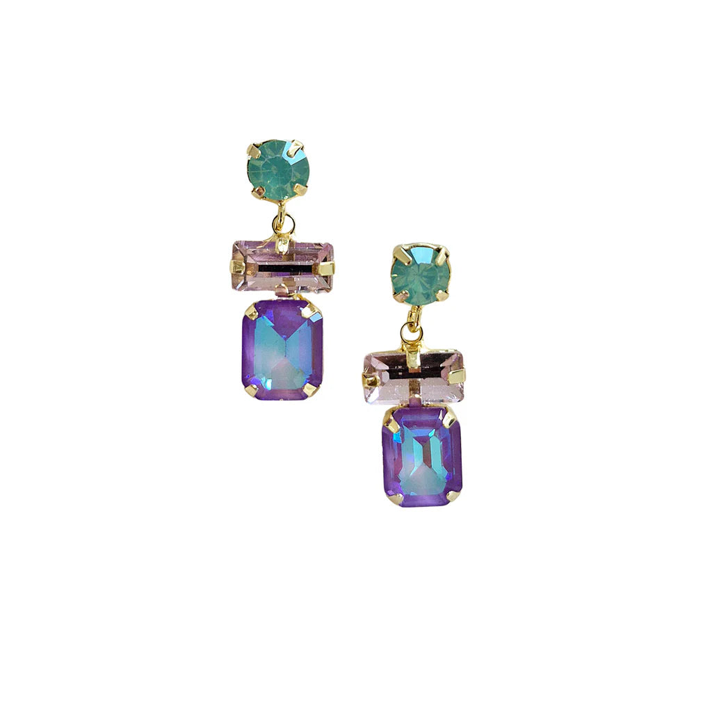 Earrings | Gemma crystal drop earring