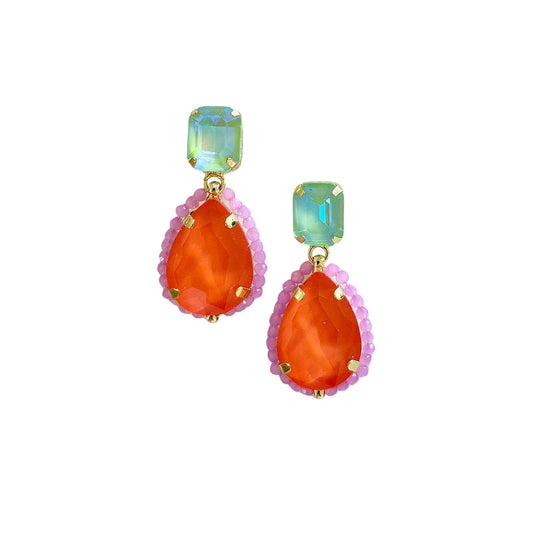 Earrings | Elena crystal earrings