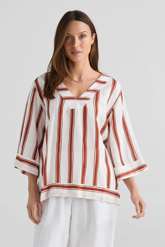 Holiday - Ray Shirt - Drifter Stripe