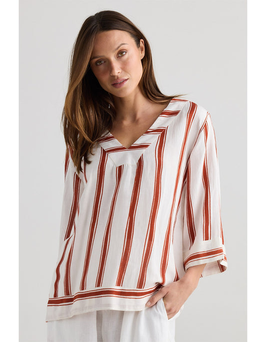 Holiday - Ray Shirt - Drifter Stripe