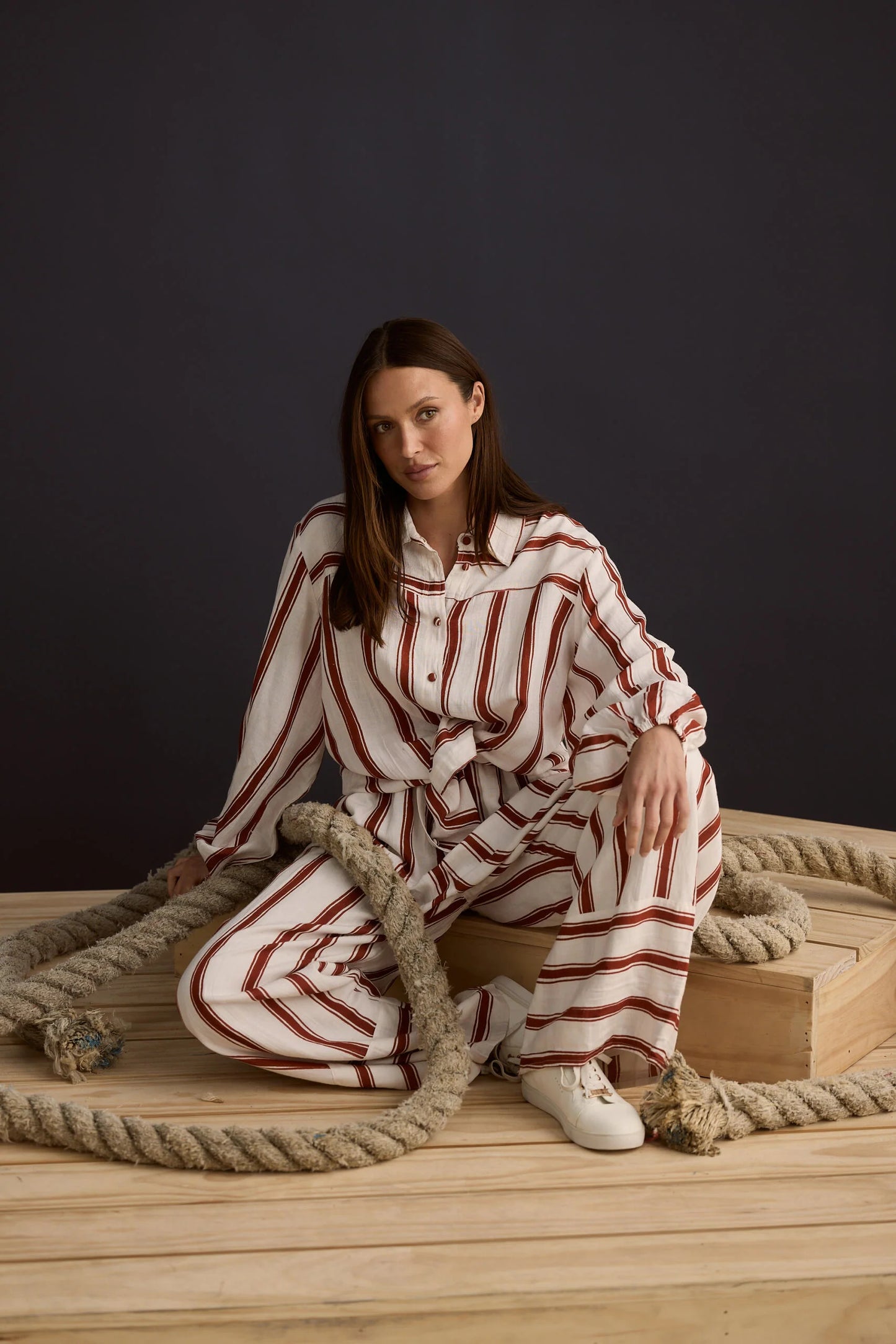 Holiday - Mariah Pants - Drifter Stripe