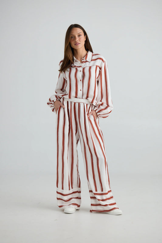 Holiday - Mariah Pants - Drifter Stripe