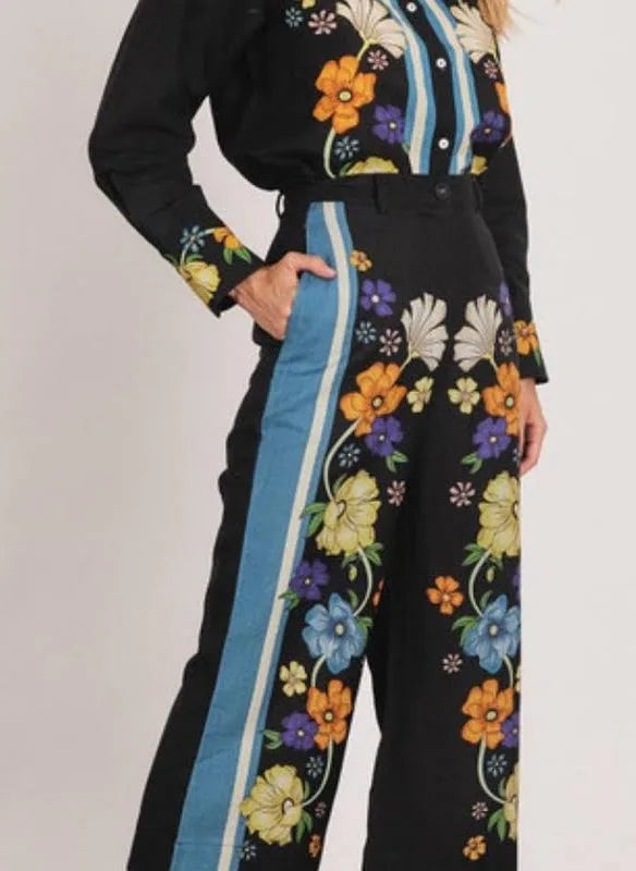Bohemian Traders - Fleur Crop Pants