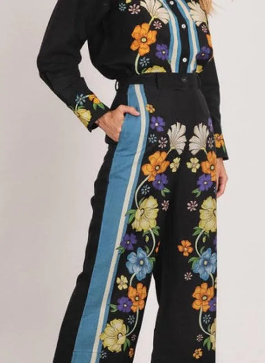 Bohemian Traders - Fleur Crop Pants