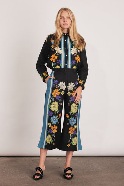 Bohemian Traders - Fleur Crop Pants