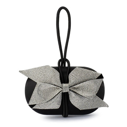 Olga Berg - Paisley Bow Trim Clutch