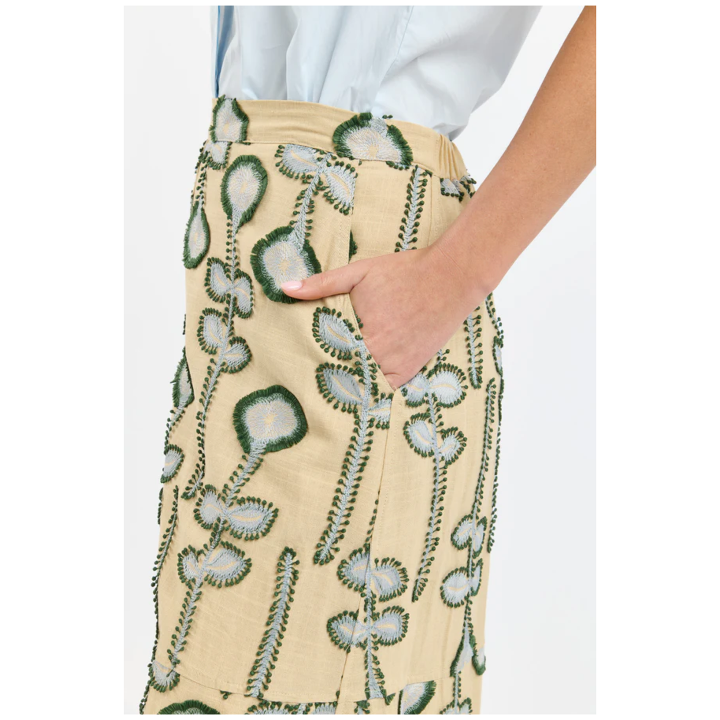 365 Days - Eden Embroidered Skirt