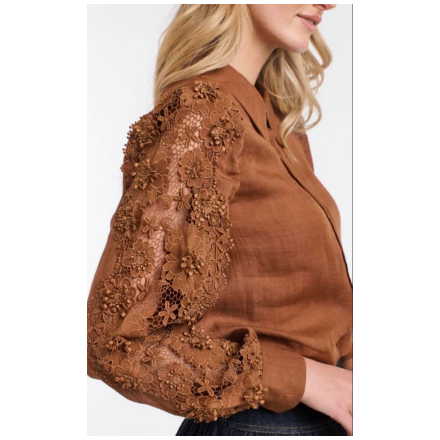 Giselle Shirt | Brandy