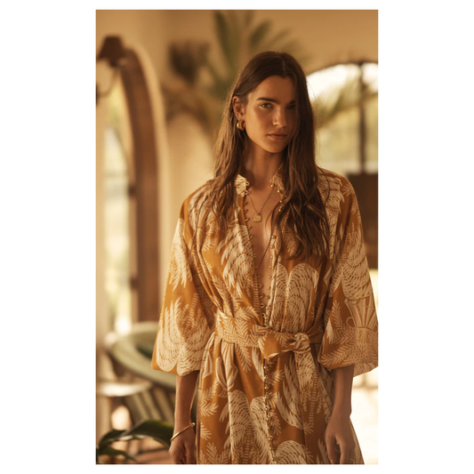 Aur Ocea - Dress Dalla Palma Billow Sleeve Resort Dress