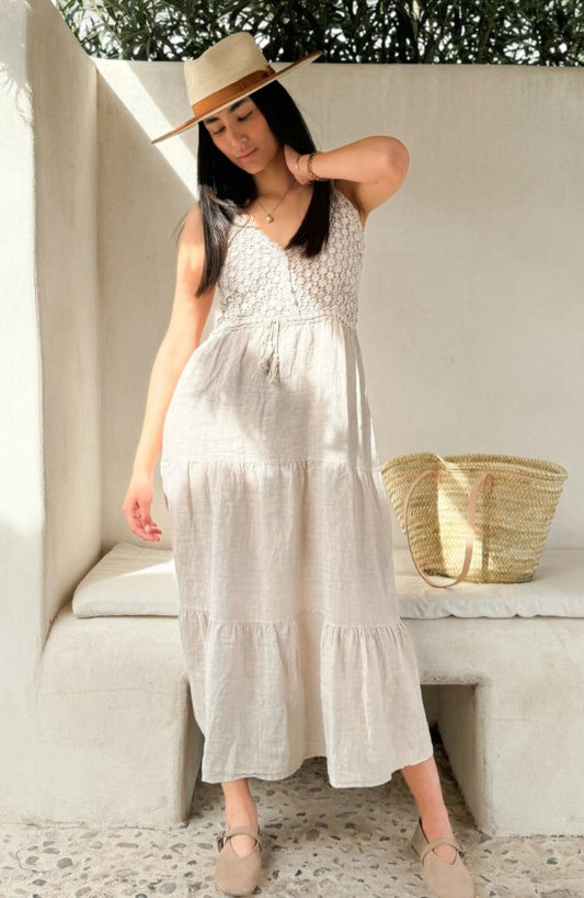 ByPias - Casablanca Linen Dress