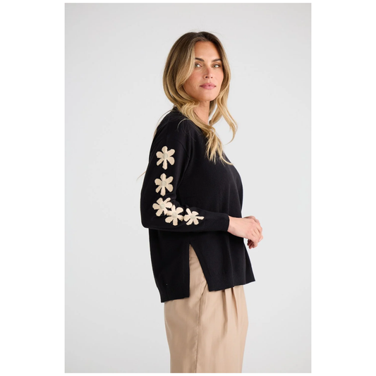 Brave & True - Britney Sweater | Black