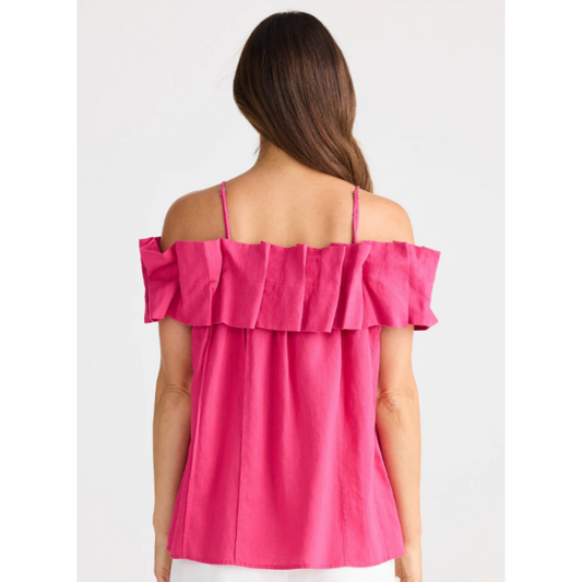Brave & True - Osaka Top | Fuchsia