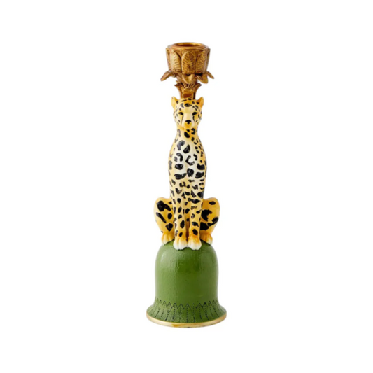 Giftware - Leo Leopard Candleholder | PICK-UP INSTORE ONLY