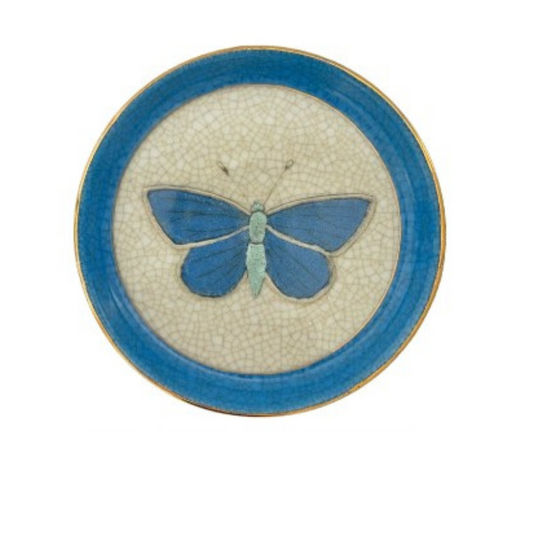 Giftware - Entomologie Savon Dish | Butterfly | Sapphire | PICK-UP INSTORE ONLY