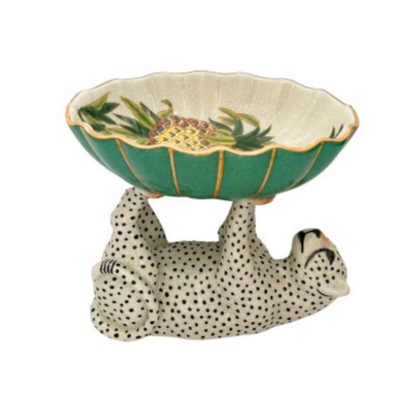 Giftware - Snow Leopard Savon Dish | PICK-UP INSTORE ONLY