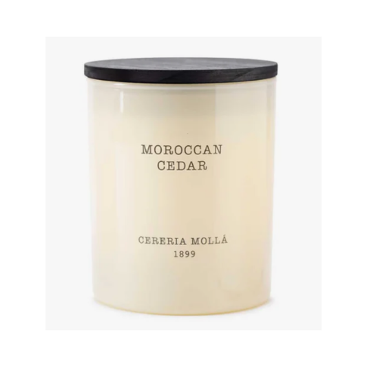 Giftware - Cereria Molla - Premium Moroccan Cedar Candle | PICK-UP INSTORE ONLY