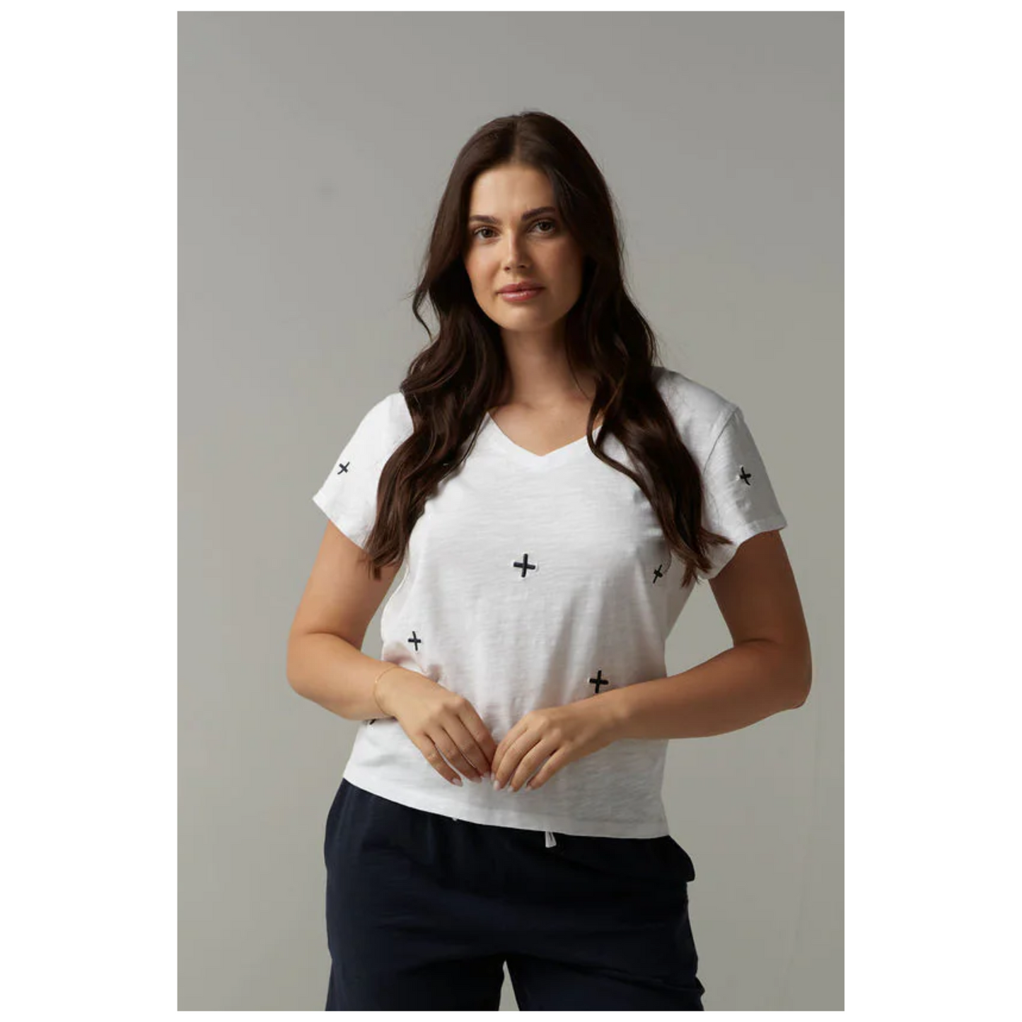 Cloth+Paper+Scissors - Cross T-Shirt