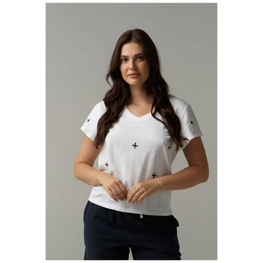 Cloth+Paper+Scissors - Cross T-Shirt