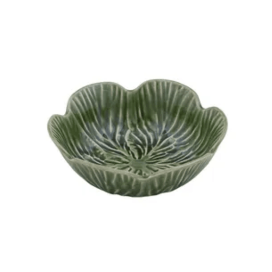 Cabbage Leaf Medium Bowl | Green | PICK-UP INSTORE ONLY